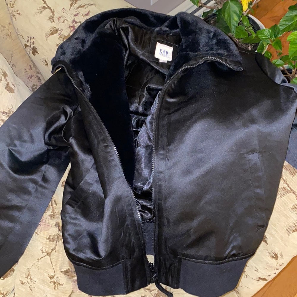 Gap Fur bomber jacket